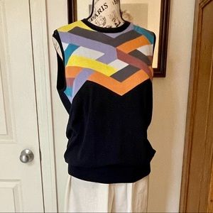 Pringle sleeveless cotton sweater